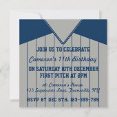 Baseball Jersey Thmet de grootste uitnodiging tot (Voorkant)