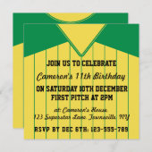 Baseball Jersey Thmet de grootste uitnodiging tot  (Voorkant / Achterkant)