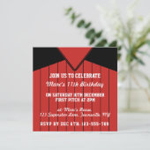 Baseball Jersey Thmet de grootste uitnodiging tot  (Staand voorkant)