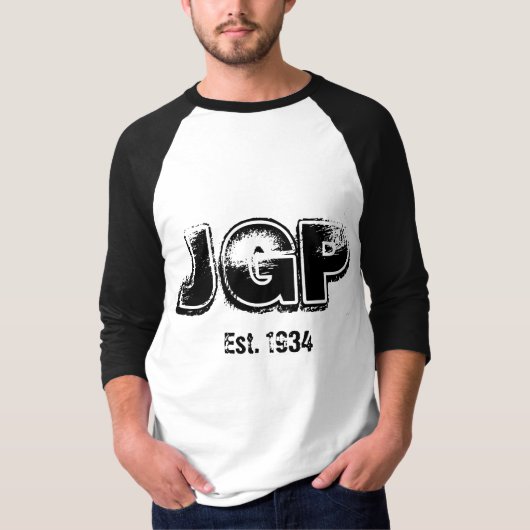 Baseball JGP 1934 T-shirt (Voorkant)