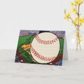 Baseball Kaart (Gele Bloem)
