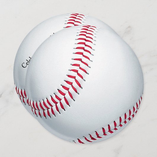 Baseball Kaart (Voorkant / Achterkant)