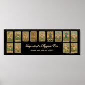  Baseball Kaart Antiek Poster (Voorkant)