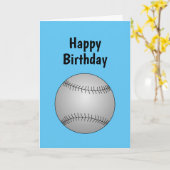 Baseball-kaart Kaart (Gele Bloem)