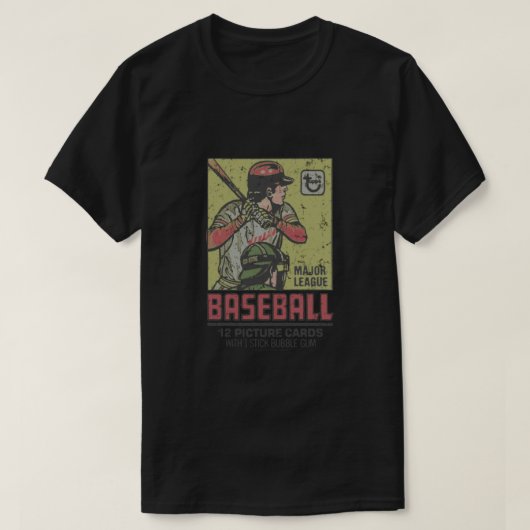 Baseball-Kaarten 1 Essentieel T-shirt (Design voorkant)