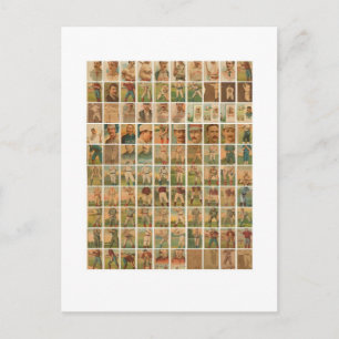 Baseball-kaarten,  briefkaart