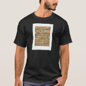 Baseball-kaarten, t-shirt (Voorkant)