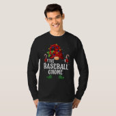 Baseball Kabouter Buffalo Geruite Bijpassende Fami T-shirt (Voorkant volledig)