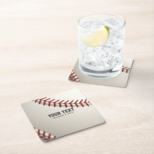 Baseball Kartonnen Onderzetters (Insitu)