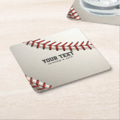 Baseball Kartonnen Onderzetters (Schuin)