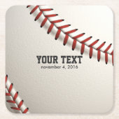 Baseball Kartonnen Onderzetters (Voorkant)