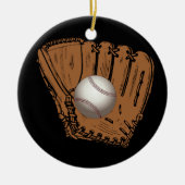 Baseball, Keramisch Ornament (Voorkant)