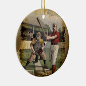 Baseball: Keramisch Ornament (Rechts)