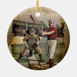 Baseball: Keramisch Ornament