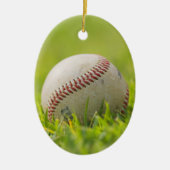 Baseball Keramisch Ornament (Voorkant)