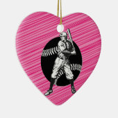 Baseball: keramische versiering keramisch ornament (Rechts)