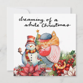 Baseball kerst feestdagenkaart