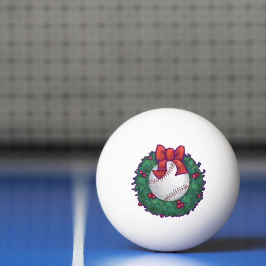 Baseball kerst pingpongbal (Net)