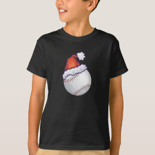Baseball kerst t-shirt
