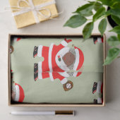 Baseball kerst tissuepapier (Geschenk)