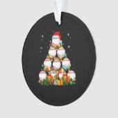 Baseball-kerstboom - Baseball Player-cadeau Ornament (voorkant)