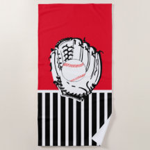 Baseball-keukenhanddoek