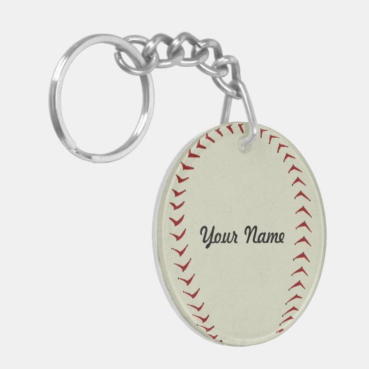Baseball Keychain (Voorkant Links)