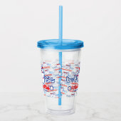 Baseball Kids Acryl Drinkbeker (Rechts)