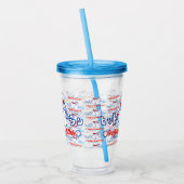 Baseball Kids Acryl Drinkbeker (Links)
