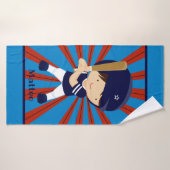 Baseball Kind Custom Bath Towel for Boys Badhanddoek (Badhanddoek)