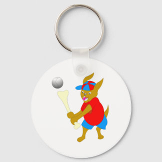 Baseball kinder sleutelhanger