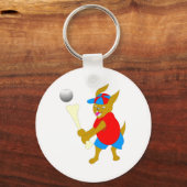 Baseball kinder sleutelhanger (Voorkant)