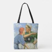 Baseball, Kinderen, Jongens die Sporten Tote Bag (Achterkant)