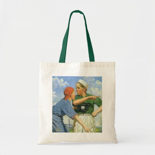  Baseball, Kinderen, Jongens die Sporten Tote Bag (Voorkant)