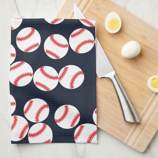 Baseball Kitchen Towelen Theedoek (Quarter Fold)
