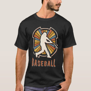 Baseball  Klassieke Retro Sport Love T-shirt