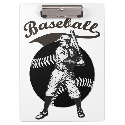 Baseball: klembord (Voorkant)