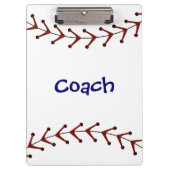 Baseball-klembord Klembord (Voorkant)