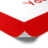 Baseball kruiste vleermuizen en pet zwart, rood poster (Hoek)