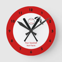 Baseball kruiste vleermuizen en pet zwart, rood