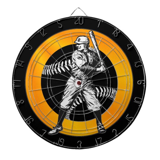 Baseball: kunstbord dartbord (Voorkant)