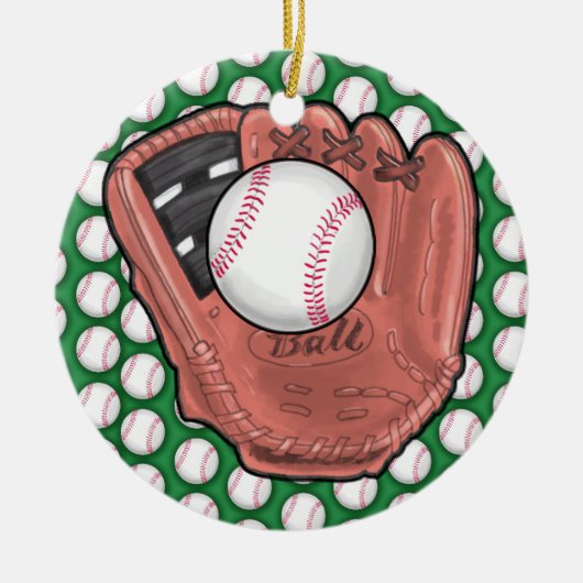 Baseball-Label / Ornament - SRF (Voorkant)