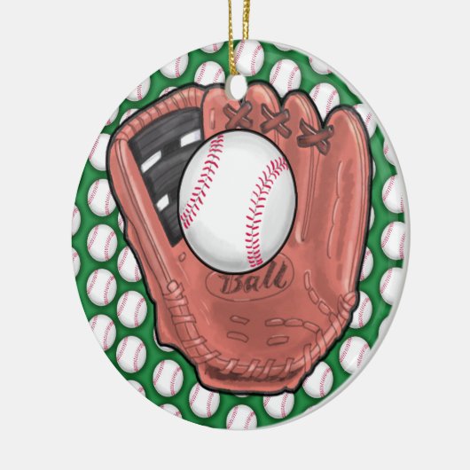 Baseball-Label / Ornament - SRF (Links)