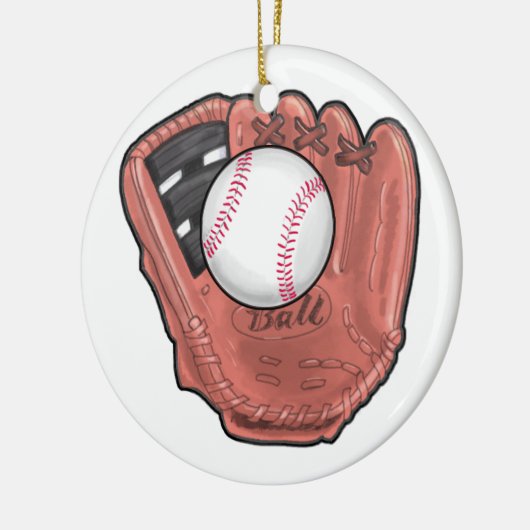 Baseball-Label / Ornament - SRF (Links)