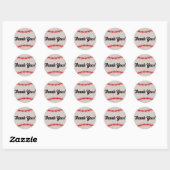 Baseball Lace Stitches Thema Ronde Sticker (Vel)