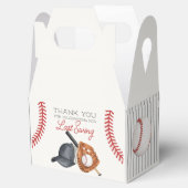 Baseball Last Swing Home Run Vrijgezellenfeest Bedankdoosjes (Geopend)