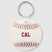 Baseball Let op een persoonlijk tintje Sleutelhang Sleutelhanger (Voorkant)