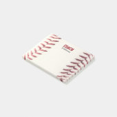 Baseball Let op maat voor coach Post-it notities Post-it® Notes (Schuin)