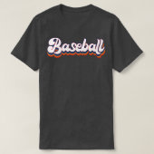 Baseball  Lettering T-shirt (Design voorkant)