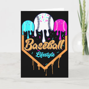 Baseball Levensstijl 101 Kleding Jeugd Drip Honkba Kaart